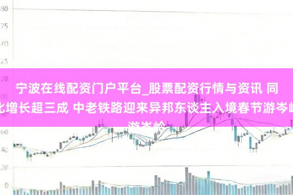 宁波在线配资门户平台_股票配资行情与资讯 同比增长超三成 中老铁路迎来异邦东谈主入境春节游岑岭